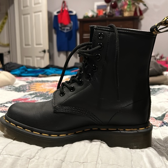 Dr Martens Womens 1460 Vonda Floral Leather Lace Up Boots - size 5 NWOT - Picture 4 of 8